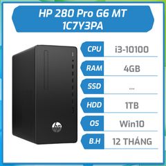 Máy bộ hãng HP 280 Pro G6 MT (i3-10100/4GB/1TB HDD/Win10 Home 64)