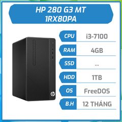 Máy bộ HP 280 G3 MT i3-7100/4GB/1TB/DVDRW 1RX80PA