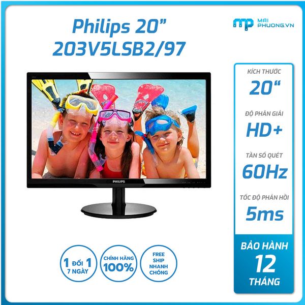 Màn hình PHILIPS 203V5LSB2/97 (20