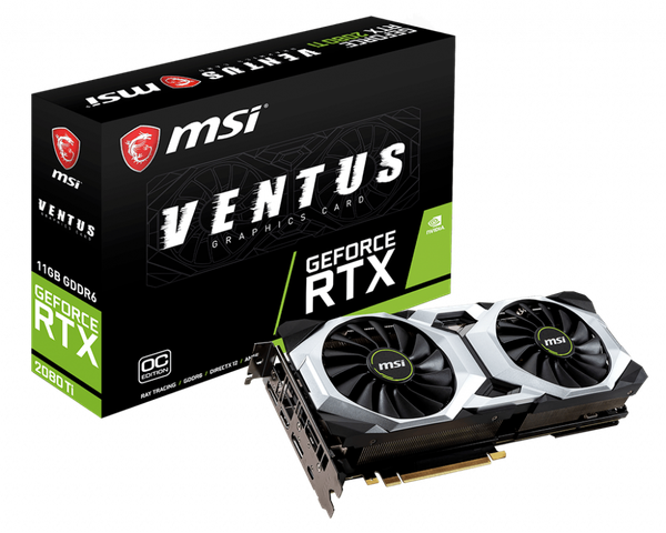 Card Đồ Hoạ GeForce RTX 2080 Ti VENTUS 11G OC