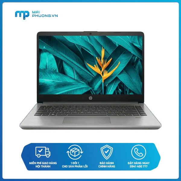 Laptop HP 340s G7 i3-1005G1/8GB (4GBx2)/512GB/14.0FHD/XÁM/WIN10 224L1PA