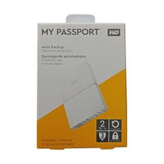 Ổ cứng WD My Passport 2TB WDBS4B0020BWT White