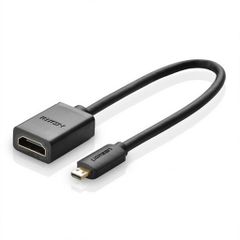 Cáp chuyển đổi micro HDMI to HDMI đầu âm dài 20cm Ugreen 20134