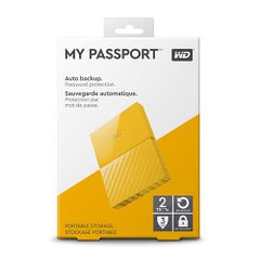 Ổ cứng WD My Passport 2TB WDBS4B0020BYL Yellow