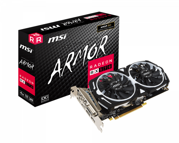 Card Đồ Hoạ Radeon Radeon RX 570 ARMOR 4G OC