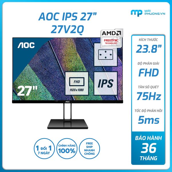 Màn hình LCD AOC 27 inch 27V2Q