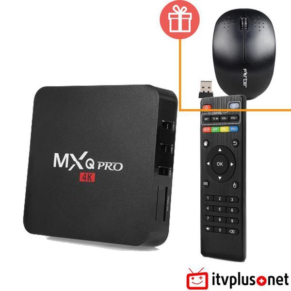 BOX MXQ PRO - CHIP AMLOGIC S905, ANDROID 5.1, TẶNG CHUỘT 150K