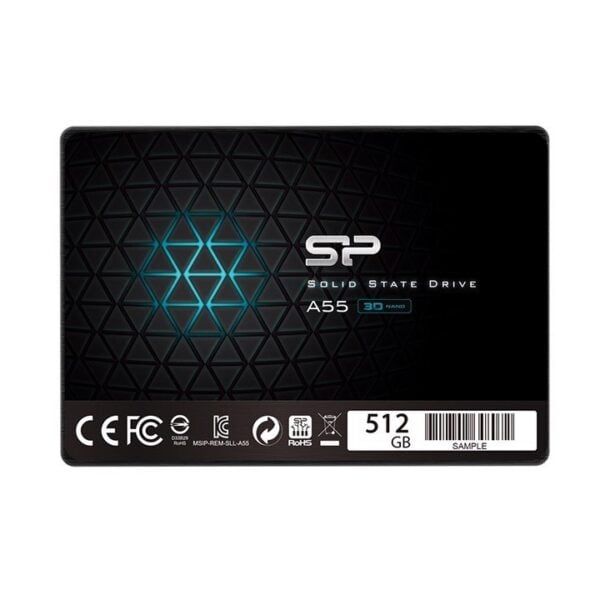 Ổ cứng SSD SILICON 512GB A55 SP512GBSS3A55S25 2.5''