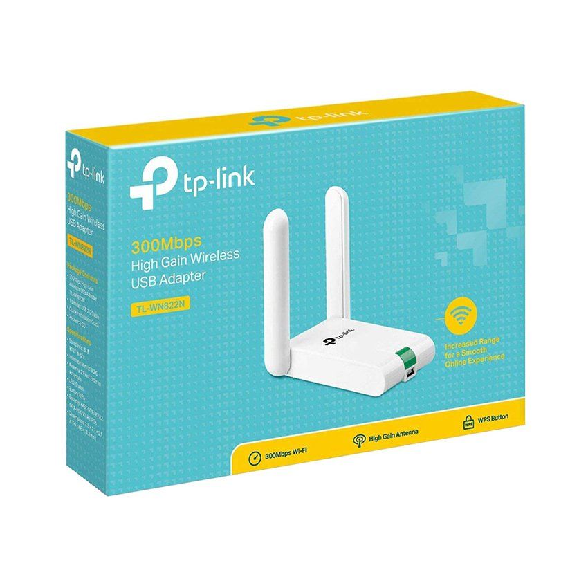 Card mạng không dây USB TP-Link TL-WN822N Wireless 300Mbps