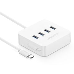 Bộ chia hub USB Type-C sang Hub USB 3.0 4 cổng chính hãng Ugreen 30316