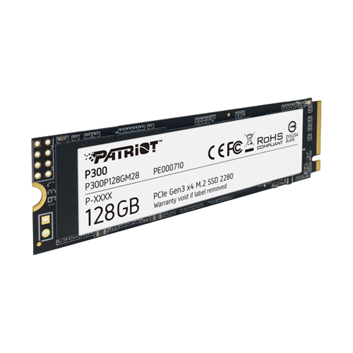 Ổ cứng gắn trong SSD Patriot 128GB M.2 NVMe PCIe (P300P128GM28)