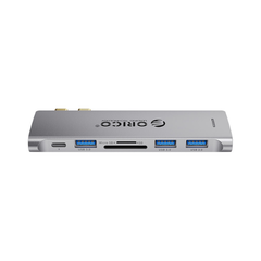 Đế cắm (Docking) đa năng 6 trong 1 cổng Type C - MacBook 2CT-6TS-GY-BP