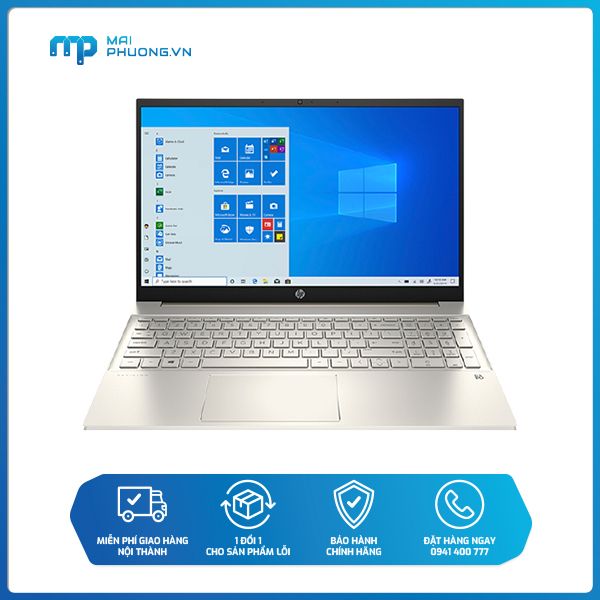 Laptop HP Pavilion 15-eg0003TX 2D9C5PA (VÀNG)