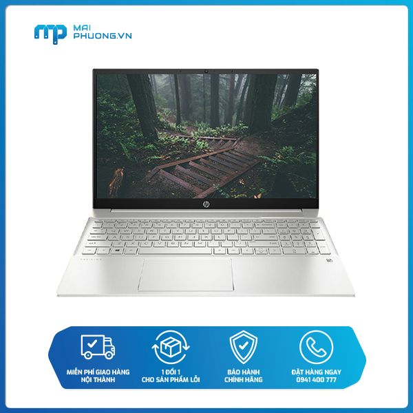 Laptop HP Pavilion 15-eg0007TU i3-1115G4/4GB|256GB| 15.6FHD|BẠC|W10SL|OFFICE 2D9K4PA