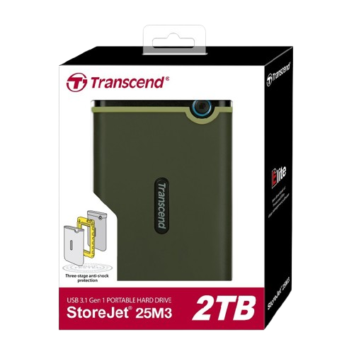 Ổ cứng di động Transcend 1TB, 2TB, 2.5