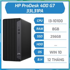 Máy bộ HP ProDesk 400 G7 Microtower 33L31PA