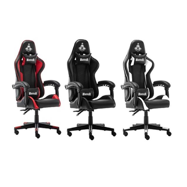 Ghế Gaming Warrior Crusader Series WGC102 Black / Black-Red / Black-White