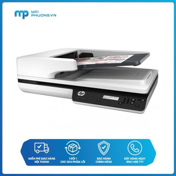 Máy scan 2 mặt HP Scanjet Pro 3500F1_L2741A