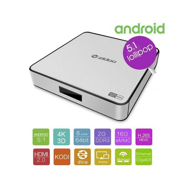 ANDROID BOX ZIDOO X6 PRO - ROCKCHIP R3368 , RAM 2G - GIÁ RẺ NHẤT