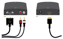 Hộp Chuyển Tín Hiệu  Multi VGA to HDMI (ZQ003)