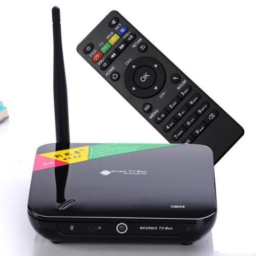 CS968 - TV BOX CHIP LÕI TỨ - RAM 2G - TÍCH HỢP CAMERA 2MPX