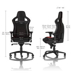 Ghế Gaming Noblechairs EPIC Series Black /Red (Ultimate Chair Germany)