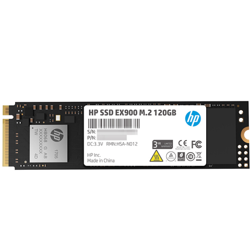 Ổ cứng gắn trong HP SSD EX900 M.2 120GB PCIe