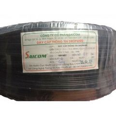 Dây Điện thoại saicom ngoài trời 1x2x0.5 (cuộn tương ứng 500 mét )