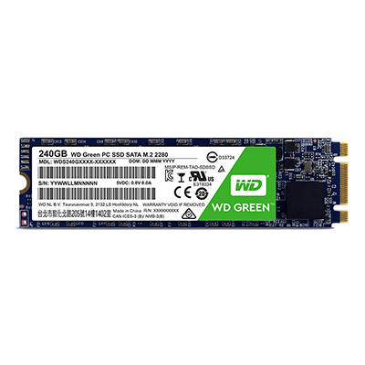 Ổ cứng gắn trong Western Digital Green SSD 240GB M.2 WDS240G2G0B