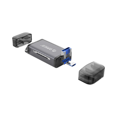 Đầu đọc thẻ nhớ đa năng 6 in 1 TypeC 3CR61-GY-BP