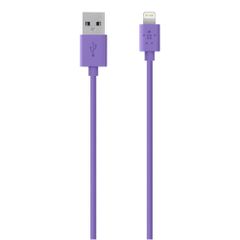 Cáp sync & charge sạc điện thoại  đã gắn đâu nối Belkin F8J023bt04-(PUR)