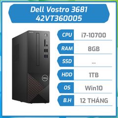 Máy bộ Dell Vostro 3888 (i7-10700/8GB/1TB/Win10Home) (42VT360005)
