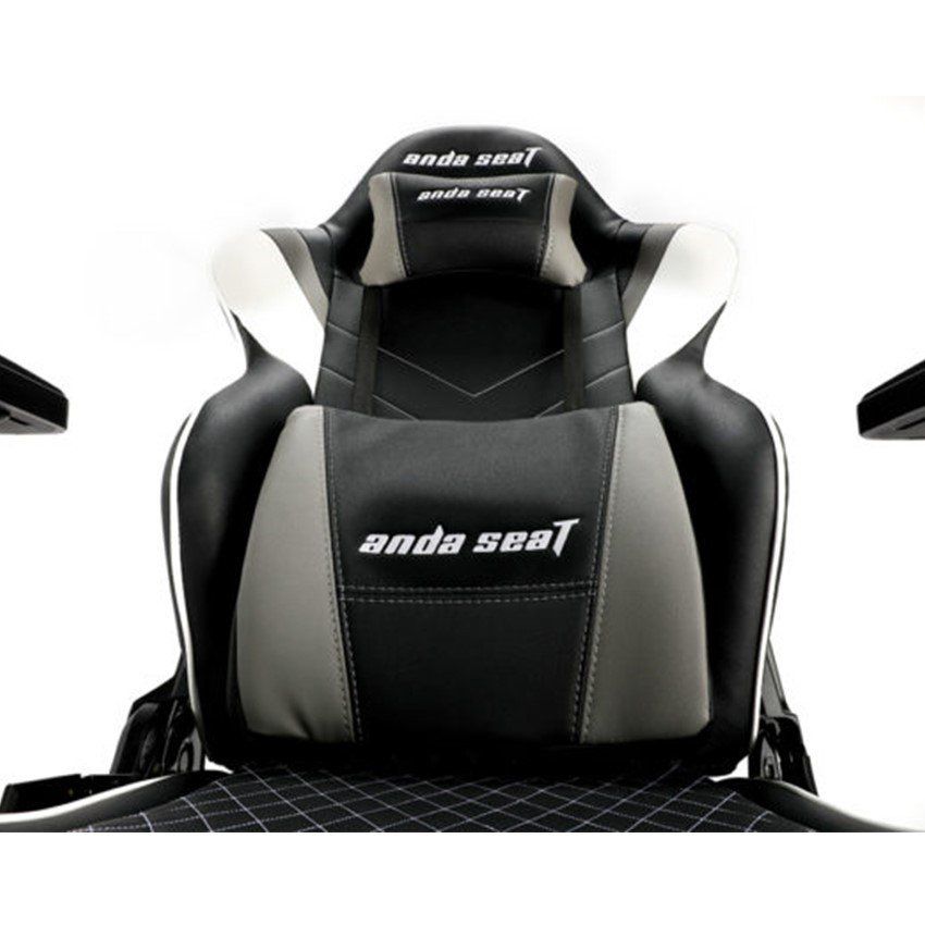 Ghế Gaming Anda Seat - Assassin King - Black/White/Grey