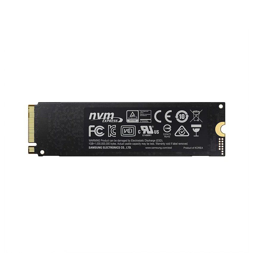Ổ cứng SSD Samsung 970 EVO Plus 500GB M.2 PCIe NVMe 3x4 (Đọc 3500MB/s - Ghi 2300MB/s) - MZ-V7S500BW