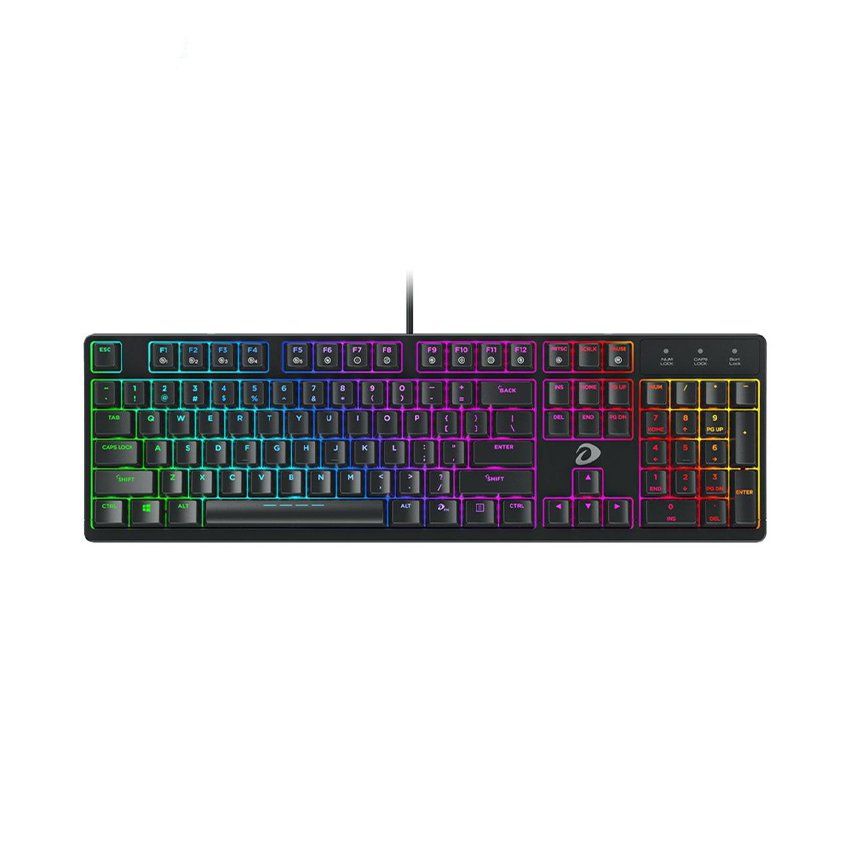 Bàn phím cơ Dareu EK1280 RGB Mechanical Brown D Switch Black