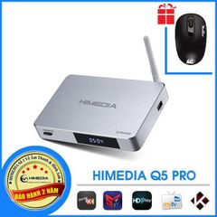 HIMEDIA Q5 PRO BOX - SỐ 01 VỀ ÂM THANH VÀ HÌNH ẢNH - BẢO HÀNH 2 NĂM