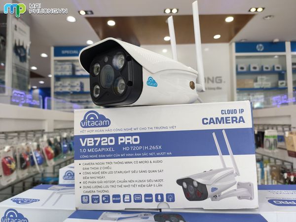 Camera VITACAM VB720 PRO // VB1080 PRO | CAMERA WIFI Full HD 1080P - ĐÈN QUAN SÁT MÀU NGÀY ĐÊM