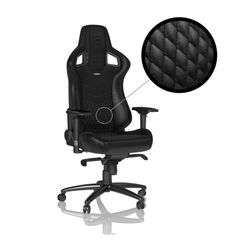 Ghế Gaming Noblechairs EPIC Limited Real Leather Black (Ultimate Chair Germany)