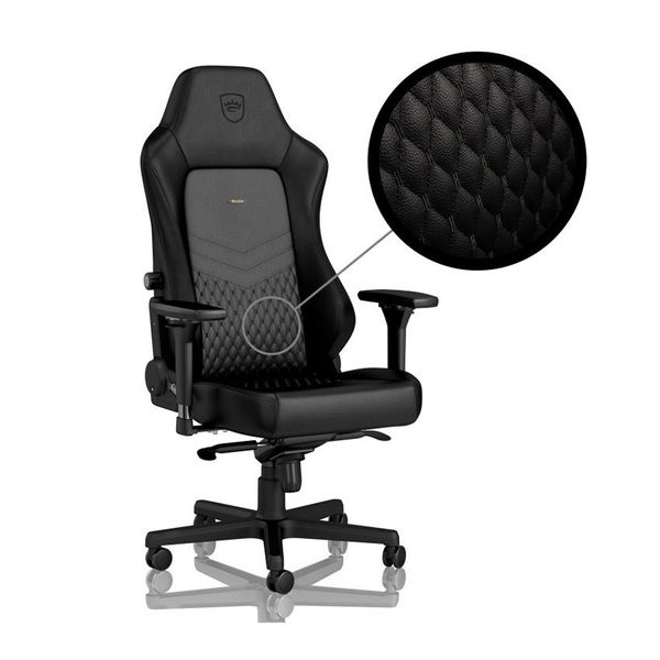 Ghế Gaming Noblechairs HERO Limited Real Leather Black (Ultimate Chair Germany)