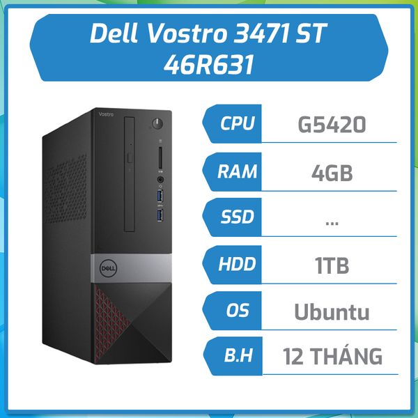 Máy bộ hãng Dell V3671ST-G5420-4-1T-LNX-U 46R631