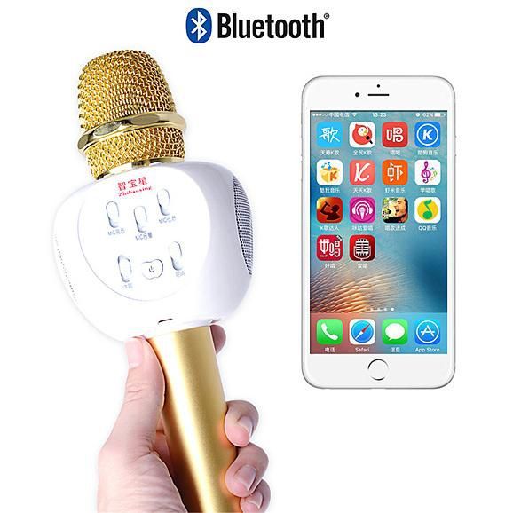 MIC KARAOKE BLUETOOTH KIÊM LOA ZBX-66