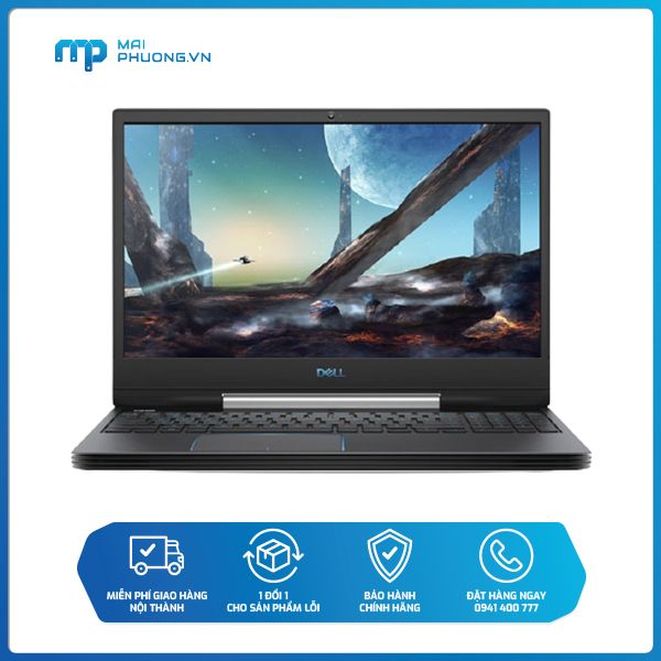 Laptop Dell Ins 5590 G5 i7-9750H/8GB/256GB SSD+1TB/GTX1650-4GB/15.6
