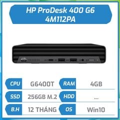 Máy bộ Mini HP ProDesk 400 G6 Desktop Mini 4M112PA