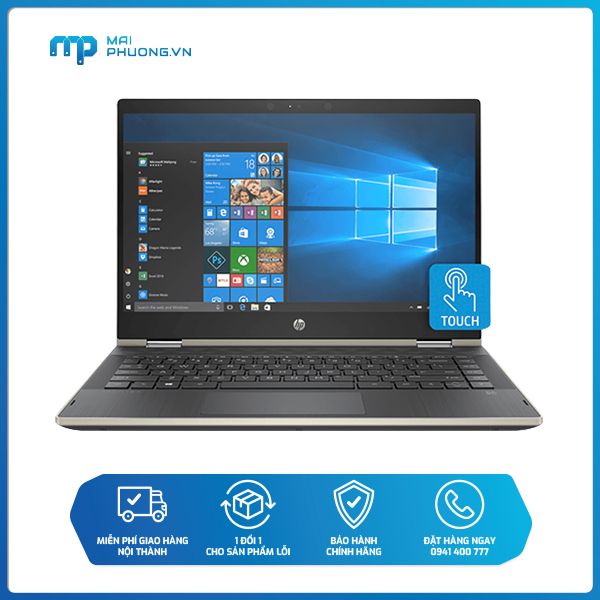 Laptop HP Pavilion x360 14-cd0084TU i5-8250U/4GB/1TB/14