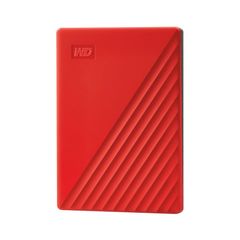 Ổ Cứng Di Động 2.5 inch WD My Passport 4TB USB3.2 - WDBPKJ0040BRD-WESN màu đỏ