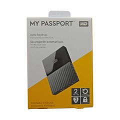 Ổ cứng WD My Passport 2TB WDBS4B0020BBK Black