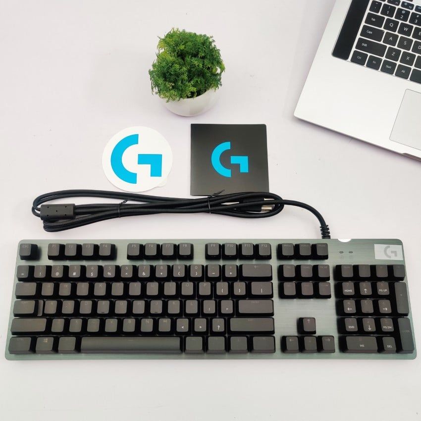 Bàn phím cơ Logitech G512 Lightsync RGB GX Blue Clicky switch