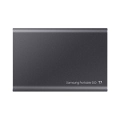 Ổ Cứng Di Động SSD Samsung T7 Portable 1TB 2.5 inch USB 3.2 Xám (Đọc 1050MB/s - Ghi 1000MB/s)-(MU-PC1T0T/WW)