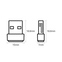 Card Mạng không dây USB TP-Link Archer T2U Nano Wireless AC600