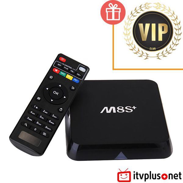 SMART TV BOX M8S PLUS (M8S+) ANDROID 5.1 GIÁ RẺ